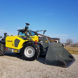 utilizzato per caricamento del materiale di risulta su camion o cippatore.
